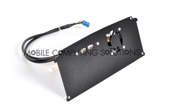 Black Box Mobile End Panel with Dual USB and 40mm Fan