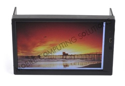 Double DIN Multi Touch Capacitive Mini Touch 700 7" VGA Touch Screen Monitor with auto switching auto power on 450 nit high brightness LCD panel and 800 x 480 support