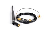 5 dBi WiFi Antenna and U.fl to RPSMA cable kit with Extension