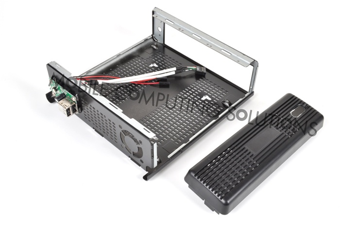 Din Rail Mounting Kit for M350 Mini-ITX Enclosure 